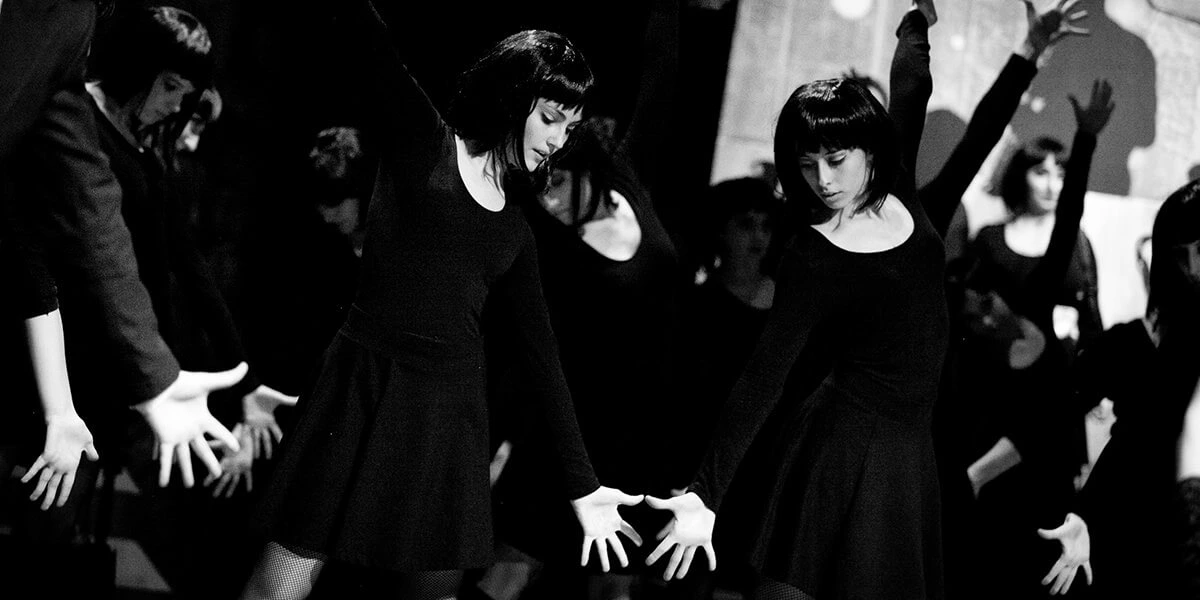 musical in bianco e nero compagnia airali